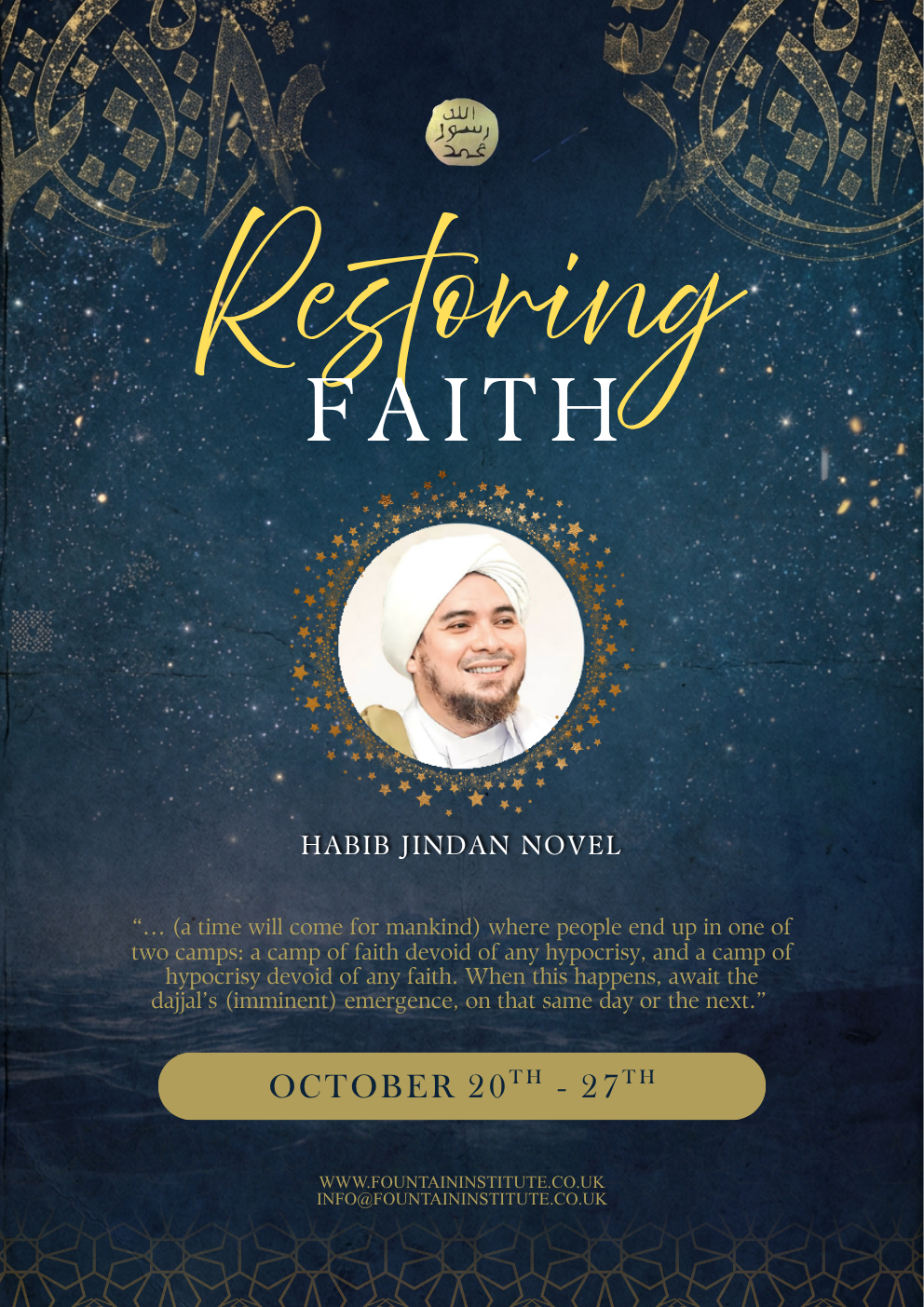 Restoring Faith